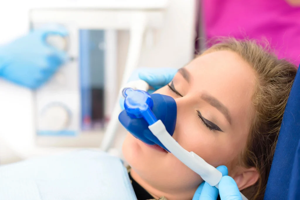 Girl sedated by a Dentist near Mamaroneck NY